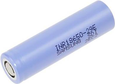 Samsung INR18650-29E Batteria speciale 18650 Flat top festa ad alta temperatura Li-ion 3.6 V 2900 mAh (2EO2)