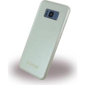 Guess - IriDescent - Hardcover - Samsung G955F Galaxy S8 Plus - Gold (GUHCS8LIGLGO)