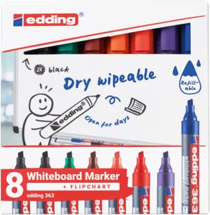 edding 363 whiteboard marker Pack of 8