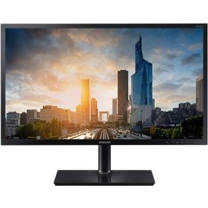Samsung SH65 Series S27H650FDU - LED-Monitor - 68.6 cm (27) - 1920 x 1080 Full HD (1080p) - Plane to Line Switching (PLS) - 250 cd/m² - 1000:1 - 5 ms - HDMI, VGA, DisplayPort - Schwarz