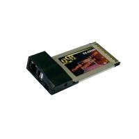 Exsys EX-6606E - Netzwerk / USB / FireWire-Adapter - CardBus - 10Mb LAN, USB, Firewire (EX-6606E)