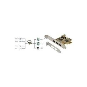 Exsys EX-16500E Firewire PCIe 3+1 Port TI