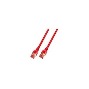 ECOLAN Patchkabel 2x RJ45 PiMFCat.6, 5,0 Meter Rot (K5512.5)