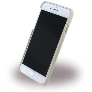 Guess - Saffiano GUHCP7TBE - Hard Cover / Case / Schutzhülle - Apple iPhone 7 - Beige (GUHCP7TBE)
