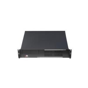 Gembird 19CC-2U-01 - Rack - einbaufähig - 2U - ATX - ohne Netzteil (ATX) - Schwarz - USB