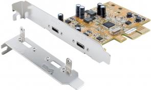 USB 3.1 Express Card 2 C-Port Gen3 PCIe 2x, incl. Staffa (ASM 3142)