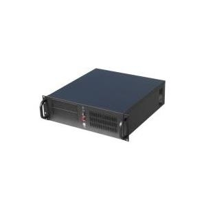 Gembird 19CC-3U-01 - Rack - einbaufähig - 3U - ATX - ohne Netzteil (ATX) - Schwarz - USB