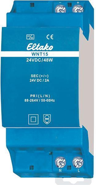 Eltako timer settimanale digitale WNT15-24VDC/48W (20000075)