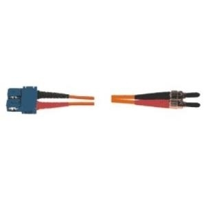 Tecline Fröhlich + Walter - Patch-Kabel - ST multi-mode (M) - SC multi-mode (M) - 1 m - Glasfaser - 50/125 Mikrometer - OM2 - orange (75201)