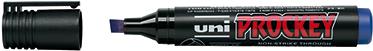 uni-ball Permanent-Marker PROCKEY (PM-126), blau Universalmarker auf Wasserbasis, für alle Oberflächen (PM-126 B)