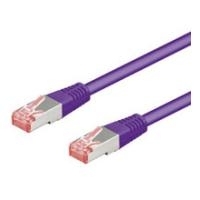 Cavo patch Cat6 3.0m Violet S/FTP 2XRJ45 LSOH CU