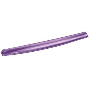 Fellowes 9143703 poggiapolso Viola (Fellowes Crystal Gel Keyboard Wrist Rest Purple 9143703) - Versione UK