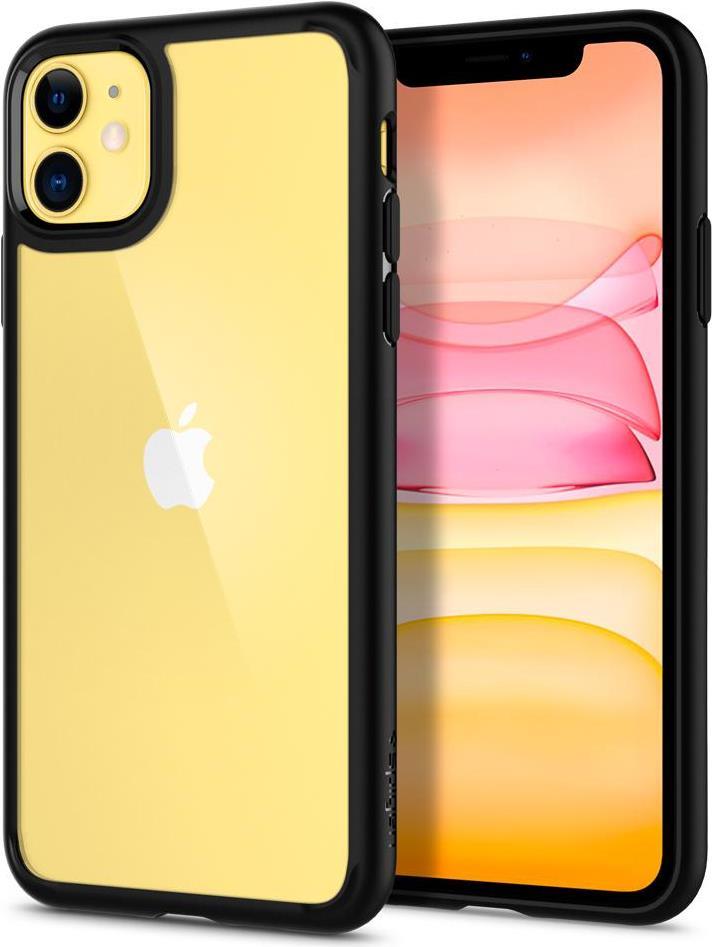 Spigen Ultra Hybrid Handy-Schutzhülle Cover Schwarz (076CS27186)