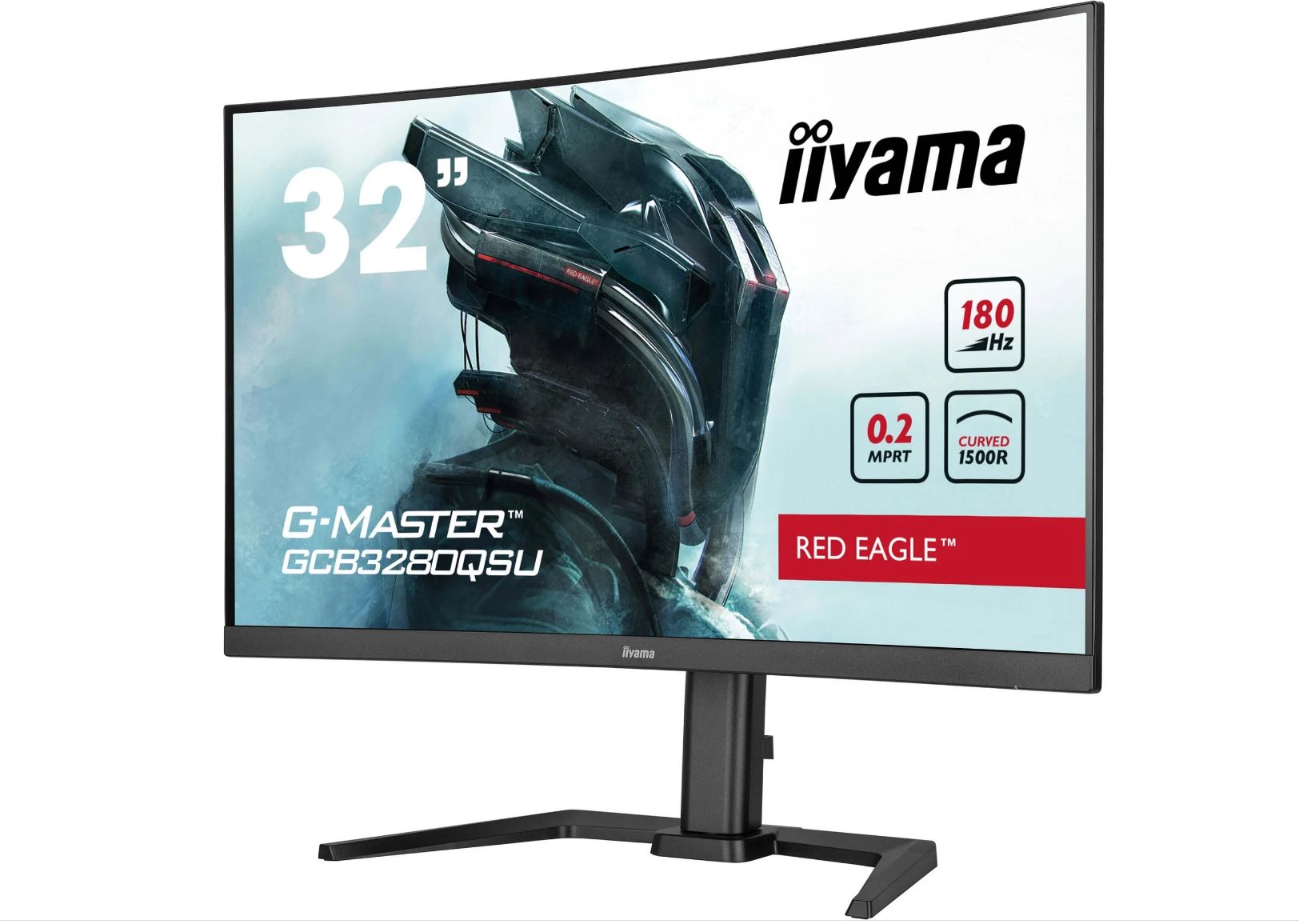 iiyama G-MASTER GCB3280QSU-B2 Monitor PC 80 cm 31.5 2560 x 1440 Pixel Dual QHD LED Nero (IIYAMA 80.0cm 315 GCB3280QSU-B2 16)