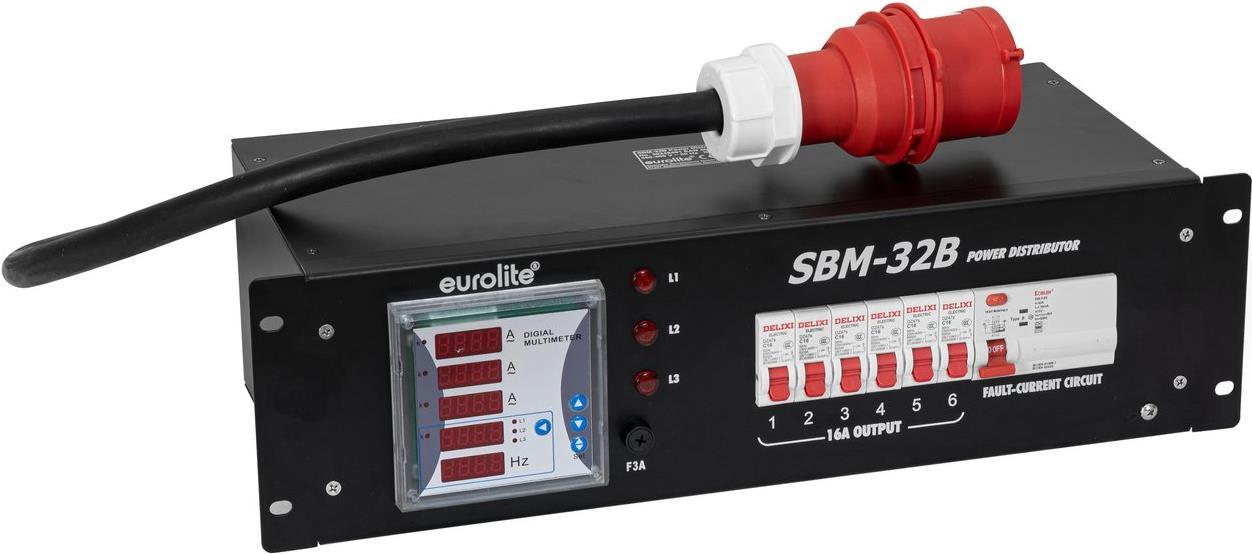 EUROLITE SBM-32B Stromverteiler (30248401)