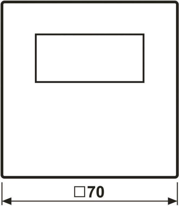 Display termostato ambiente Jung HOME BTLS1791WW 1 (BTLS1791WW)