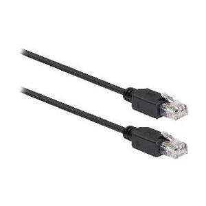 Nedis König - Netzwerkkabel - RJ-45 (M) bis RJ-45 (M) - 20 m - UTP - CAT 5e - geformt, verseilt - Anthrazit (KNC85100E200)