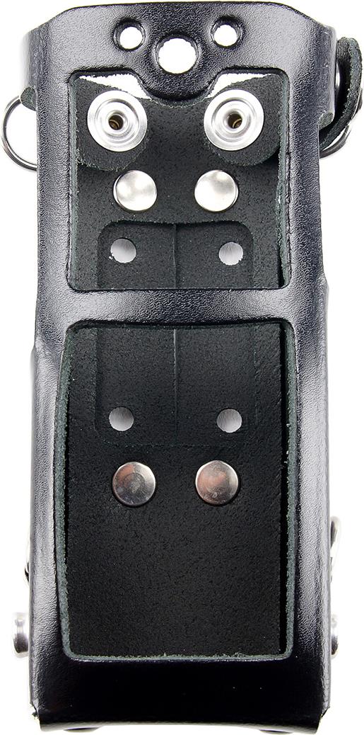 Sepura Ledertragetasche, oben offen, mit Ösen für STP8X empfohlenes Zubehör (nicht im Lieferumfang enthalten): Tragegurt B16718, Schutzklappe B16749, Klick-Fast-Knopf B16723 (300-00959)