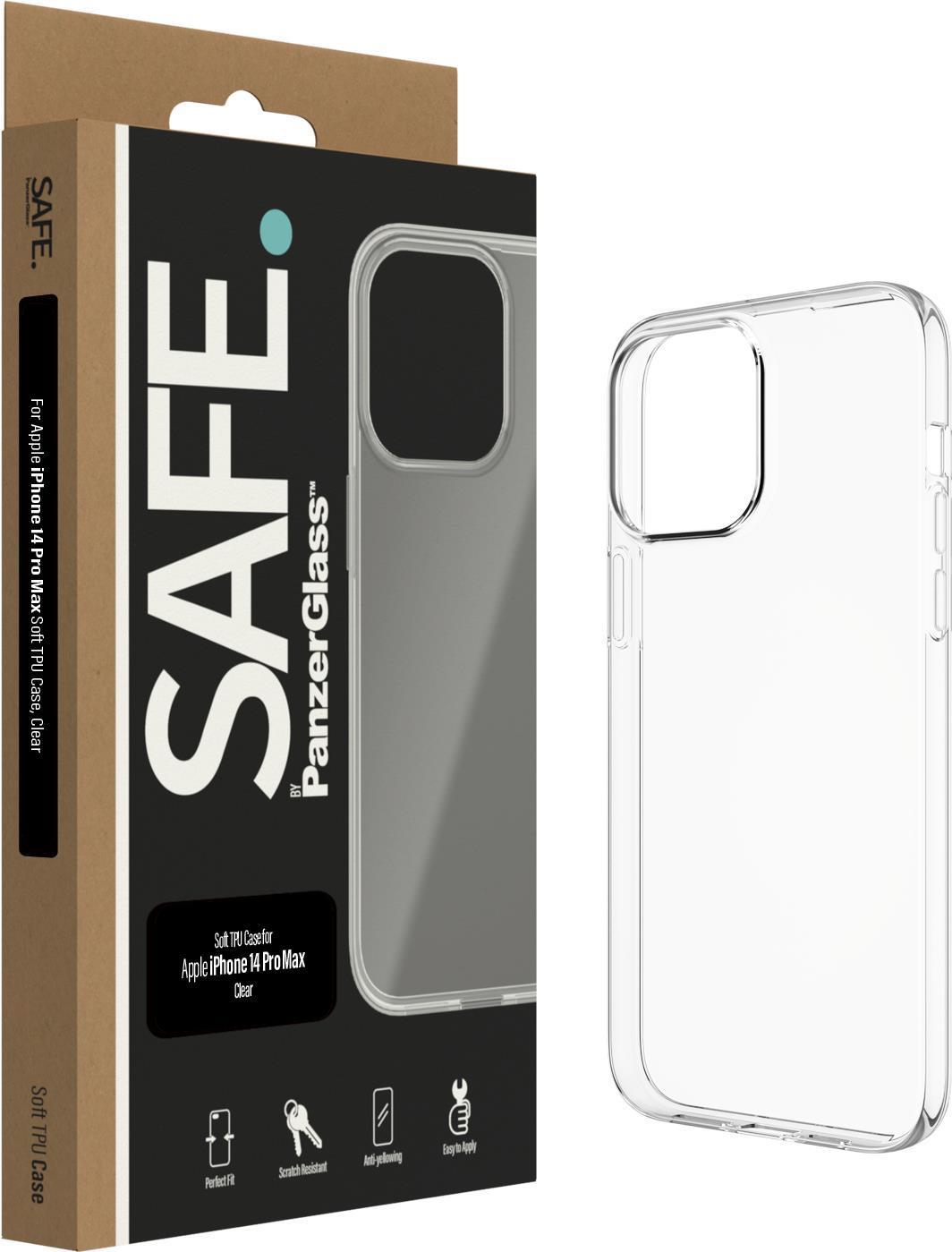 PanzerGlass SAFE CASE IPHONE 22 6.7 PRO MAX TRANSPARENT 2022 6.7IN PRO MAX custodia per cellulare Cover Trasparente