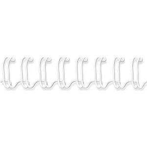 Fellowes 53262 accessori per la rilegatura (Fellowes Binding Wire Element A4 10mm 34 Loop White [Pack 100] 53262)