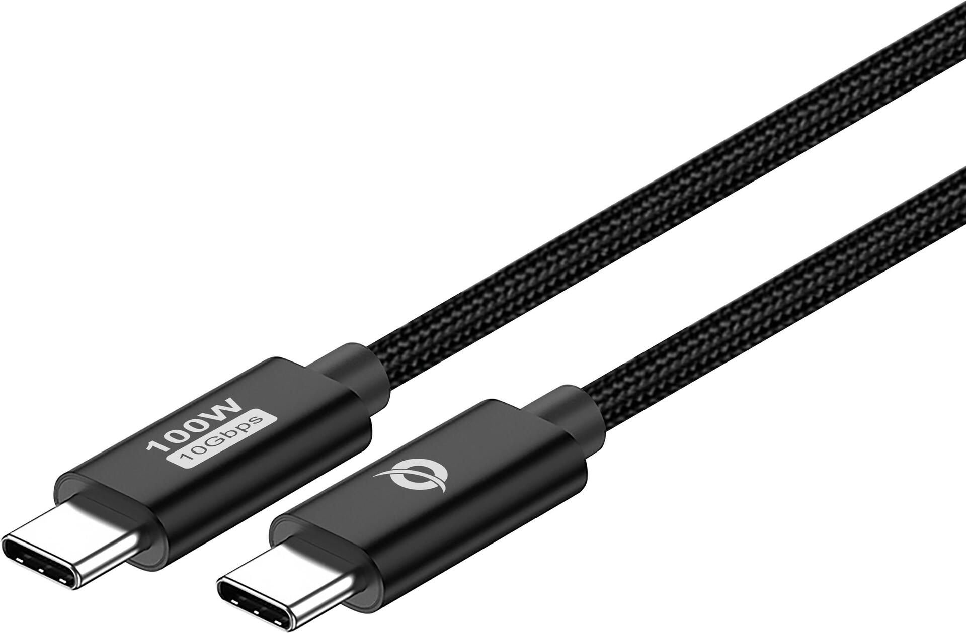 Conceptronic ETTA02B12 cavo USB USB 3.2 Gen 2 (3.1 Gen 2) 12 m USB C Nero