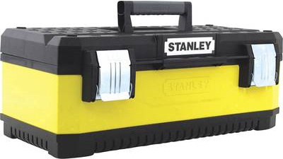 STANLEY Werkzeugbox B.584xT.293xH.222mm Metall-Ku. hera.nehmb.Trage Bi-Material Griff (1-95-613)