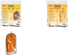 KLEIBER Bekleidungs-Schutzhülle, lang, transparent zur Aufbewahrung von Bekleidung, Textilien, Inhalt bleibt - 1 Stück (92066)