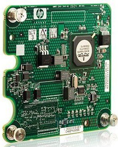HPE NC326m - Netzwerkadapter - PCIe x4 - GigE - 1000Base-T - 2 Anschlüsse - für ProLiant BL280c G6, BL460c G6, BL465c G6, BL490c G6, BL495c G5, BL495c G6, BL685c G6