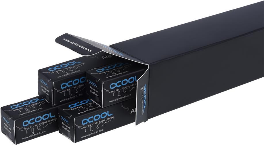 Alphacool 18444 accessori di raffreddamento hardware Trasparente (Alphacool Hard Tube 16mm Clear Acrylic 80cm - 4pcs)