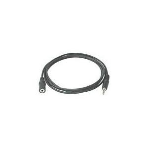 C2G - Audioverlängerungskabel - Mini-Phone Stereo 3,5 mm (M) - bis - Mini-Phone Stereo 3,5 mm (W) - 5,0m - abgeschirmt (80094)