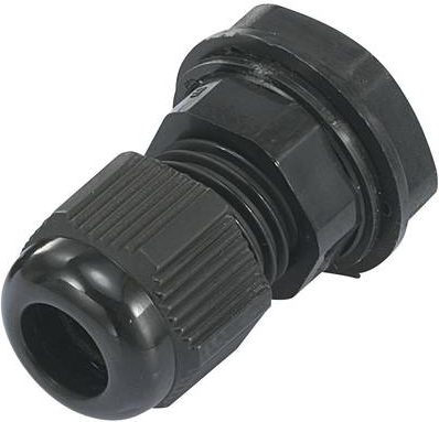 TRU COMPONENTS TC-EGRWW36203 Kabelverschraubung PG36 Polyamid Schwarz (RAL 9005) 1 St. (1593334)