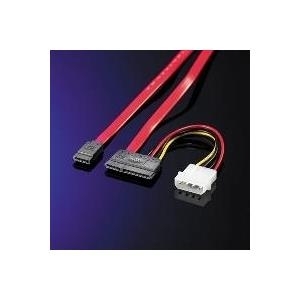 ROLINE SATA 3.0 Gbit/s Daten- und Stromkabel (4pol. HDD) 1 m (11.03.1250)