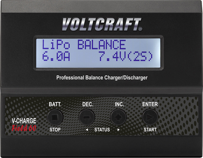 Caricatore multifunzione per modellismo VOLTCRAFT 12 V 6 A V-Charge 60 DC (1597950)