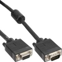 Prolunga S-VGA - spina HD 15 pin - presa - nera - 5m