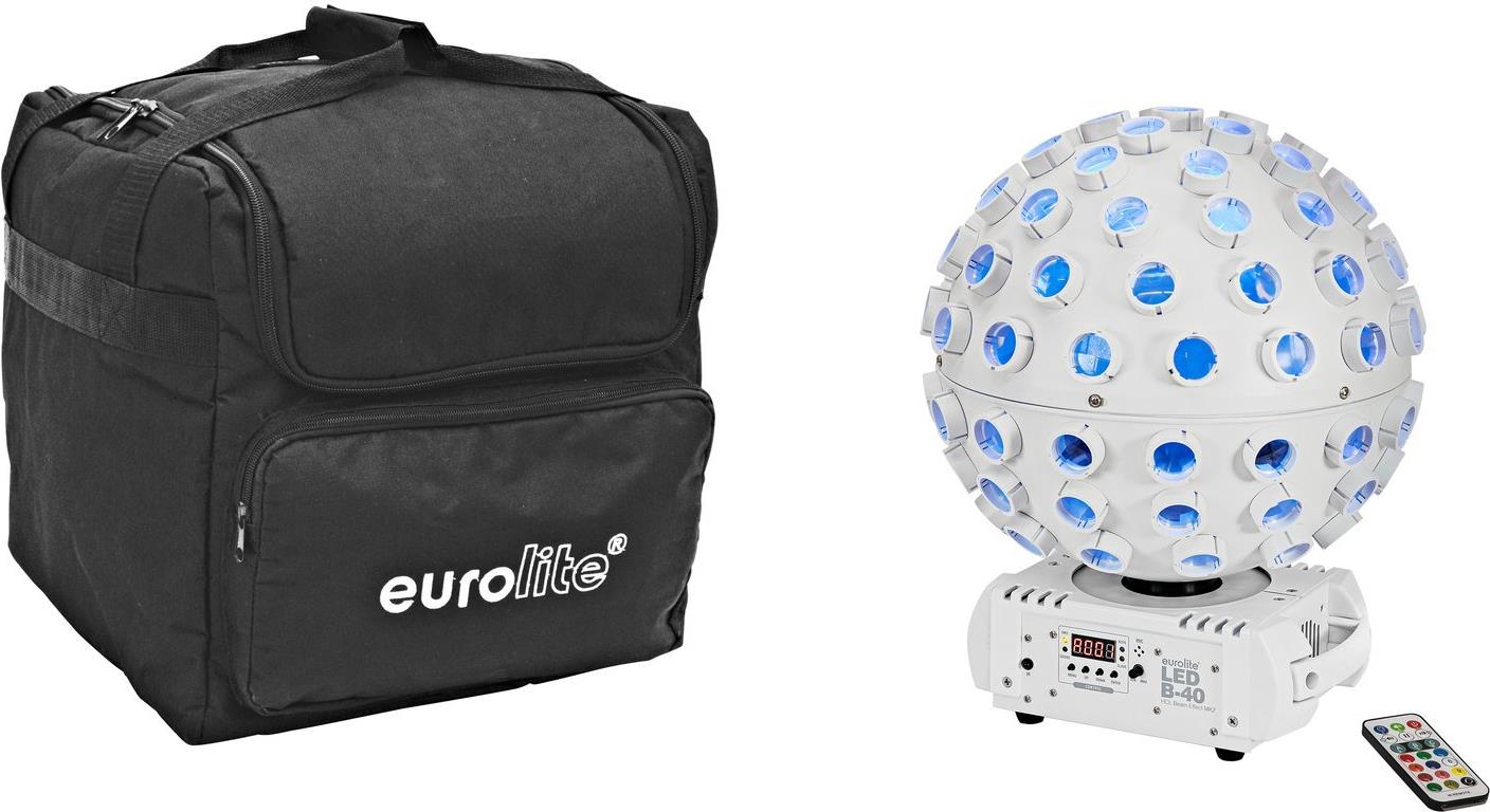 EUROLITE Set LED B-40 HCL MK2 weiß + Soft-Bag (20000994)