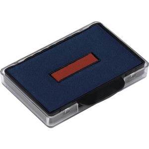trodat Ersatzstempelkissen 6-56-2, blau-rot, Blisterkarte für Stempel 4206-4420-4460-4460L-5117-5204-5206-5460-5460L- (51 56321)