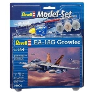 Revell EA-18G Growler - 1:144 - Montagesatz - Flugzeugzelle - EA-18G Growler - Militärflugzeug - Kunststoff (MR-64904)