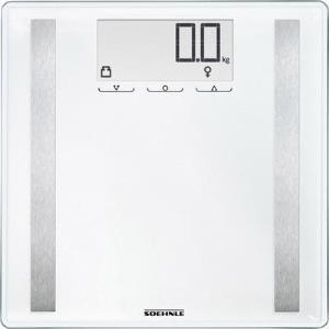 Soehnle Shape Sense Control 200 Elektronische Personenwaage Quadratisch Weiß (63858)