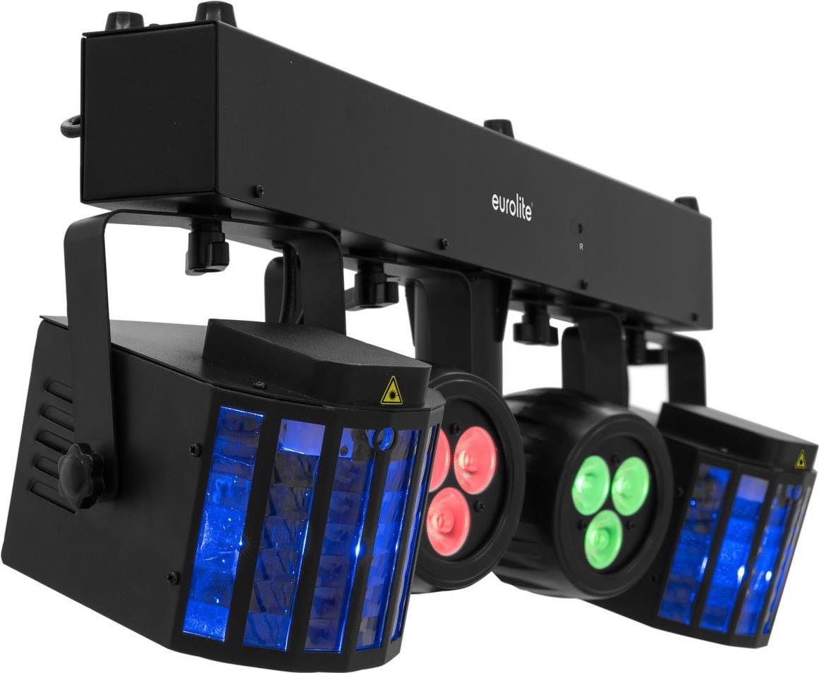 EUROLITE LED KLS-120 Laser FX II Kompakt-Lichtset (42109650)