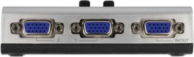 Delock switch VGA 2 porte manuale bidirezionale