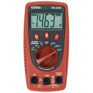 Digital Multimeter mit Spannungssensor und LED-Lampe, Testboy®