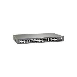 LevelOne GSW-4876 Web Smart Switch - 48 Anschlüsse - EN, Fast EN, Gigabit EN - 10Base-T, 100Base-TX, 1000Base-T + 2 x SFP, gemeinsam genutzt (frei) (GSW-4876)