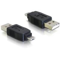 DeLOCK - USB-Adapter - USB Typ A, 4-polig (M) - 5-poliger Micro-USB, Typ A (M)