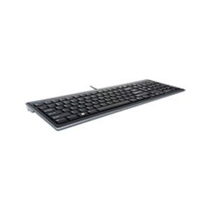 Kensington SlimType Keyboard - Tastatur - USB - Schwarz - Deutsch (K72357DE)