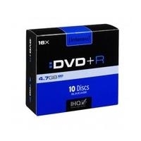 DVD+R 4.7GB 16X SLIM CASE 10PZ