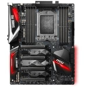 MSI X399 GAMING PRO CARBON AC - Motherboard - ATX - Socket TR4 - AMD X399 - USB 3.1 Gen 1, USB-C Gen2, USB 3.1 Gen 2 - Bluetooth, Gigabit LAN, Wi-Fi - HD Audio (8-Kanal) MSI X399 GAMING PRO CARBON AC - Motherboard - ATX - Socket TR4 - AMD X399 - USB 3.1 Gen 1, USB-C Gen2, USB 3.1 Gen 2 - Bluetooth, Gigabit LAN, Wi-Fi - HD Audio (8-Kanal)
