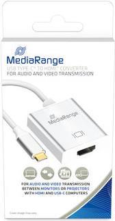 MediaRange MRCS194 adattatore grafico USB 4096 x 3112 Pixel Argento (MRCS194)