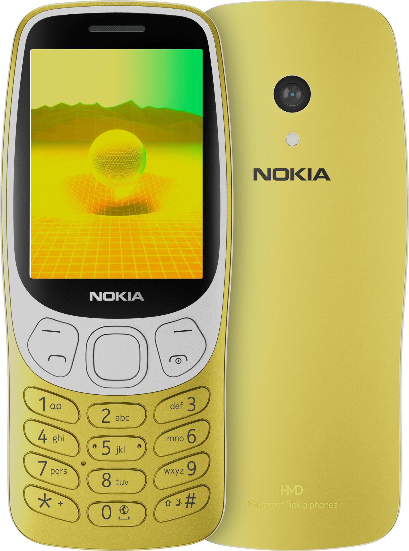 Nokia 3210 4G 128MB Y2K Oro, telefono funzionale