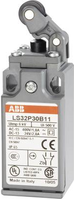 ABB Endschalter 400 V/AC 1.8 A Rollenhebel tastend LS32P30B11 IP65 1 St. (1SBV010330R1211)
