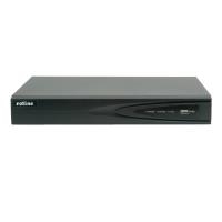 ROLINE 4 Kanal NVR mit 4-Port PoE, RNR0104P, Netzwerk-Video-Recorder mit 4 Kanälen und 1 Festplatteneinschub, 4 Port PoE Switch, lokaler VGA/HDMI Bildschirmanschluss (21.19.7310)